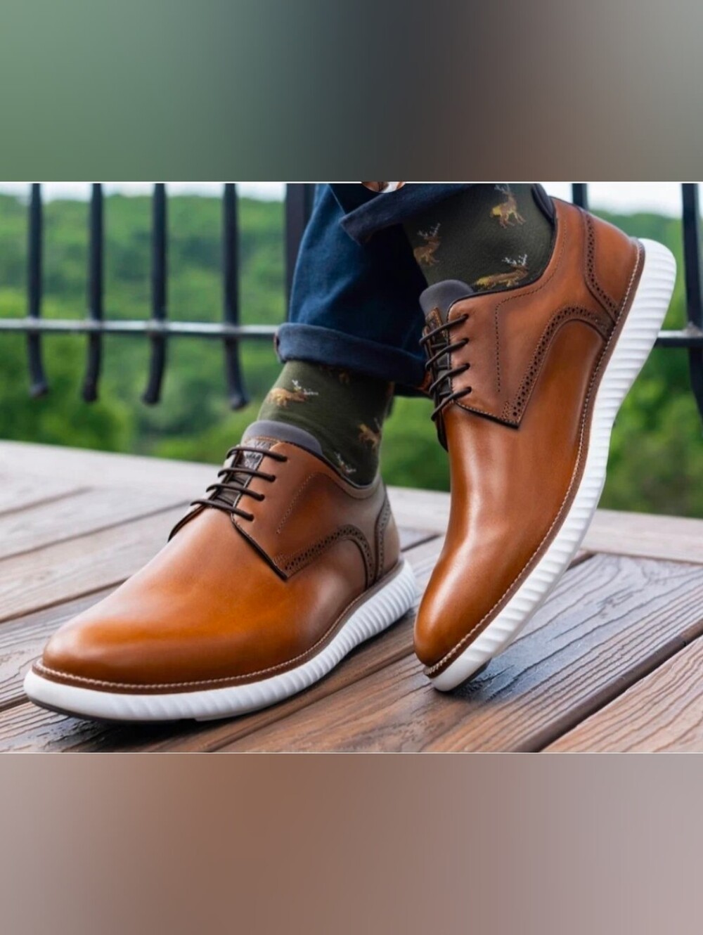 Martin Dingman Countryaire Saddle Leather Plain Toe Derbys Size 11M Mens